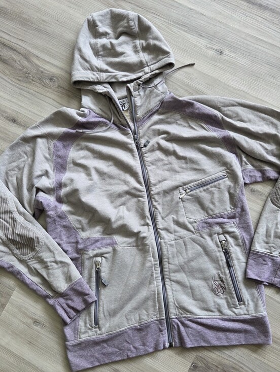 Spyder Other - Vintage Y2K Spyder VENOM Full Zip Grunge Skate‎ Hoodie Ski M RARE